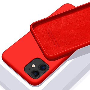 Чехол для iPhone 8 , роскошный оригинальный мягкий RED